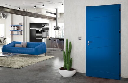 Nouveau système de ferrage des blocs portes logement