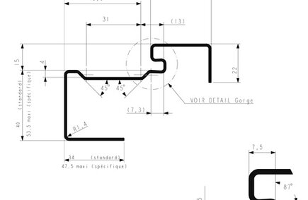 Nouveau bloc porte palier de réhabilitation pour IGH