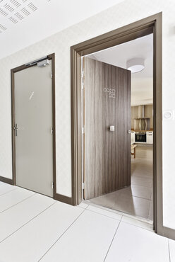 Portes acoustiques et palières 
