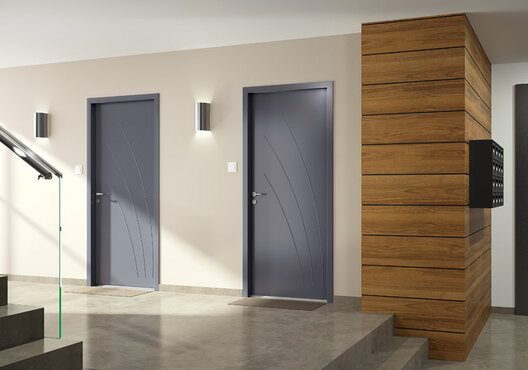 Portes logements neufs Découvrez 16 gammes de blocs portes métalliques dédiées aux logements individuels et collectifs.
